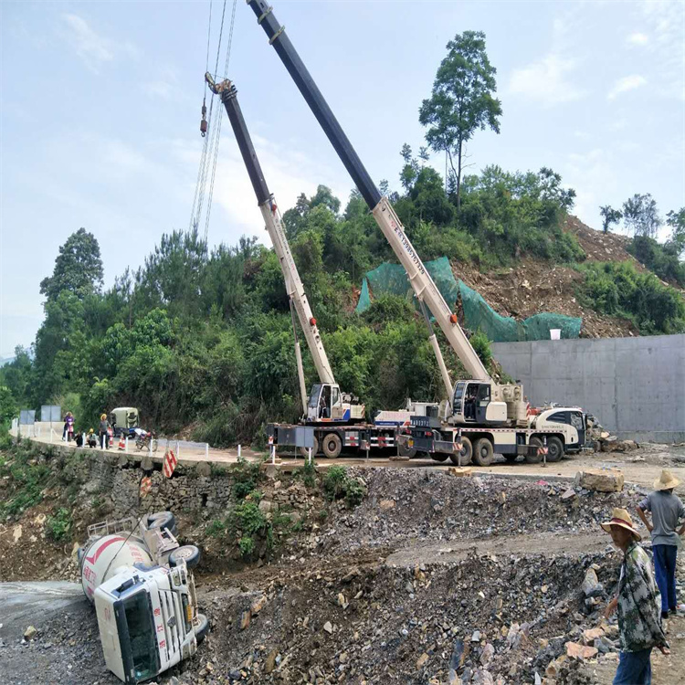 崇左崇左24小时应急道路救援吊装吊装现场实拍